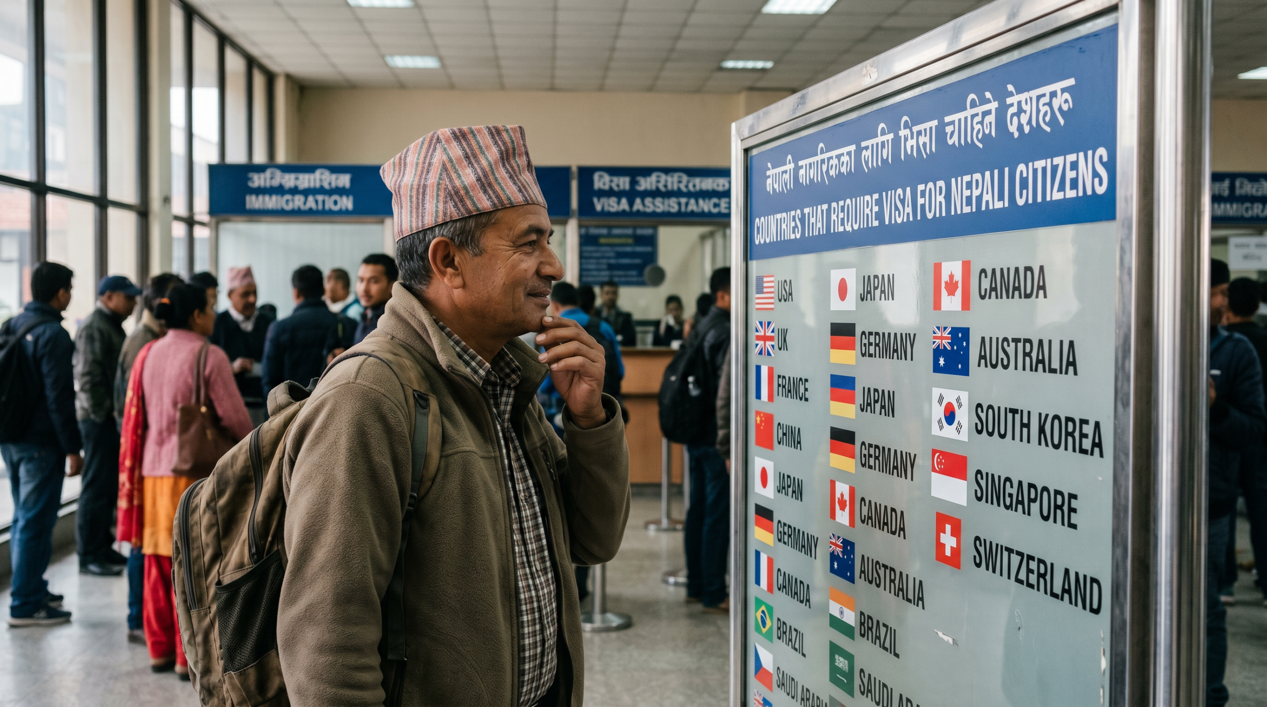 Visa requirements for Nepali Travellers